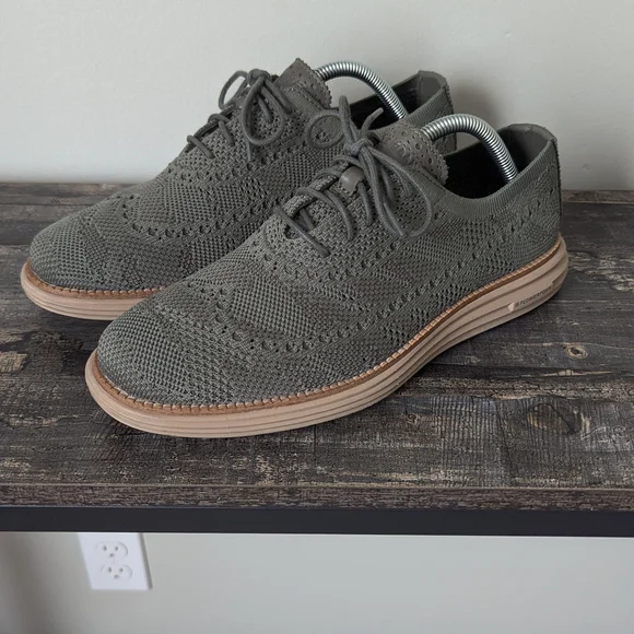 Cole Haan | Shoes | Cole Haan Green Knit Oxford Shoes | Poshmark display picture 3